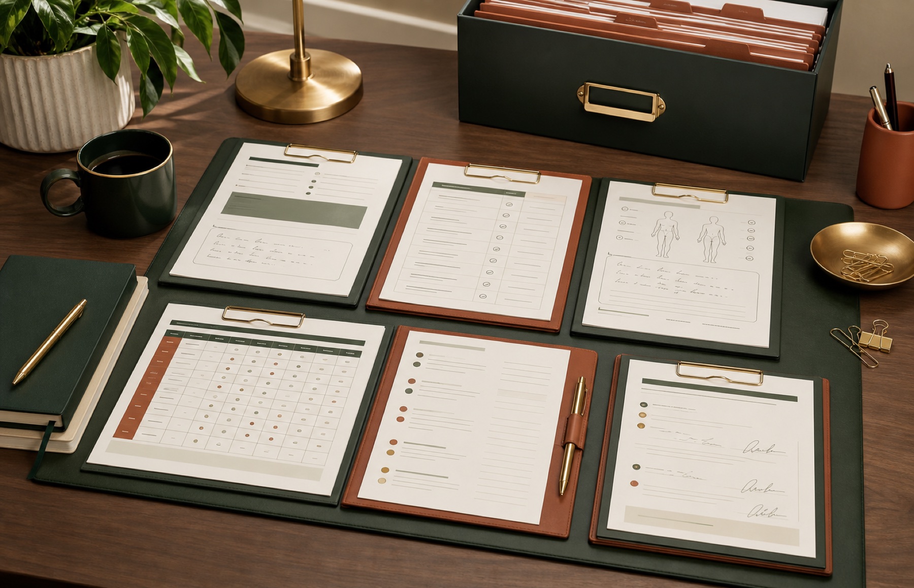 Supervision notes, competency checklist, observation, training matrix and follow-up action
