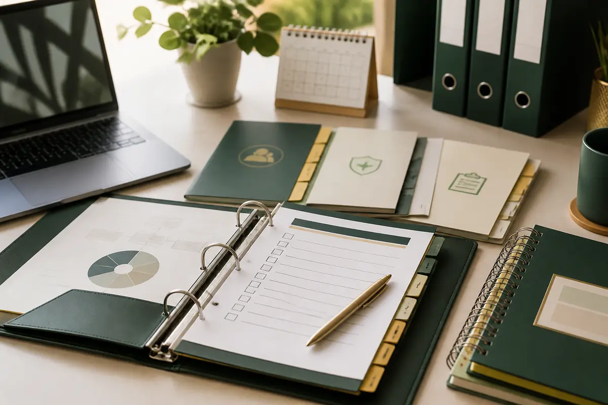 Organised registered manager governance toolkit with audit and supervision documents